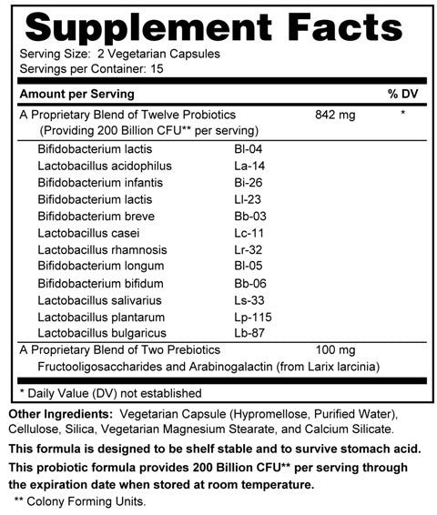 PB-200 (Shelf Stable Probiotic)