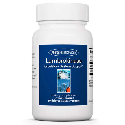 Allergy Research Group Lumbrokinase - Circulatory System Support - 60 time released capsules