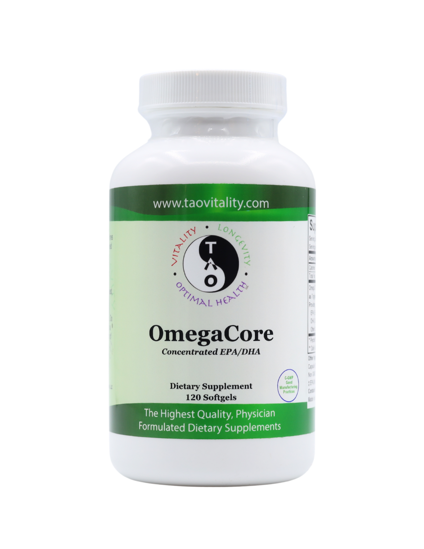 OmegaCore (Formally Concentrated EPA-DHA Softgels)