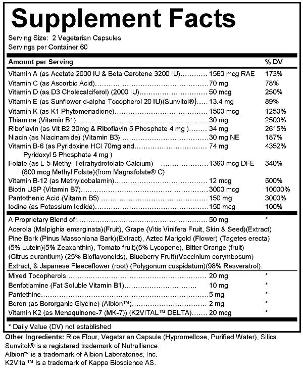 Activated Vitamin Cofactors