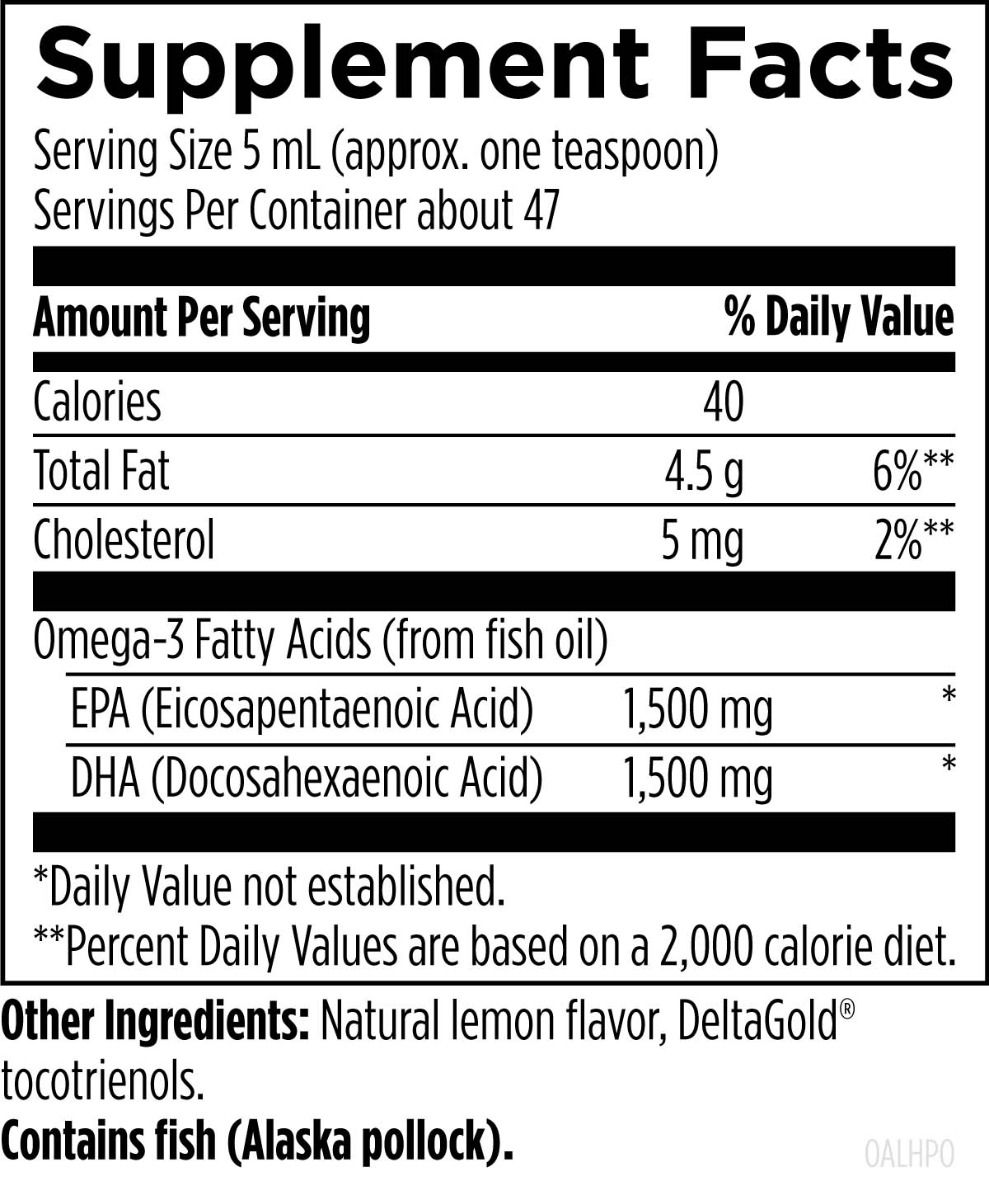 OmegaCore Liquid (Formally Concentrated EPA-DHA Liquid)