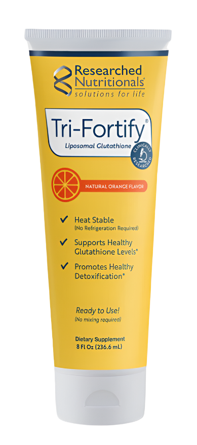 Tri-Fortify Orange® Liposomal Glutathione – Orange Tube