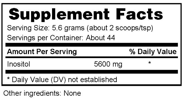 Inositol 250 Grams